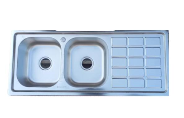 DOUBLE BOWL SINGLE TRY KITCHEN SINK
